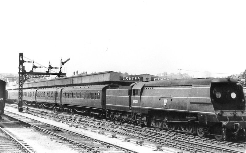 At Exeter Central, 25 June 1949