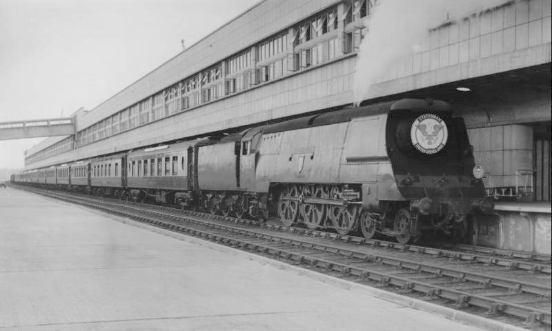 Boat Train duty at Southampton