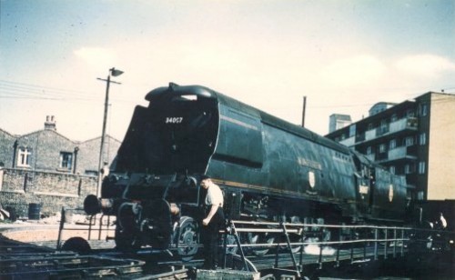 Wadebridge on Nine Elms turntable