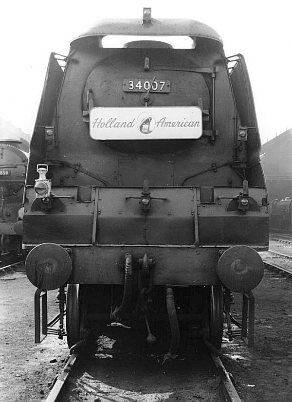 On shed at Eastleigh, 9 May 1954