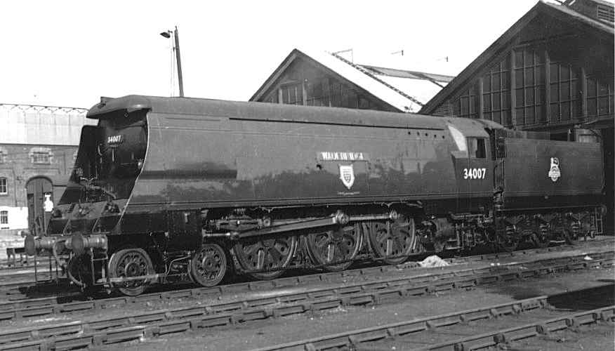 On shed at Eastleigh
