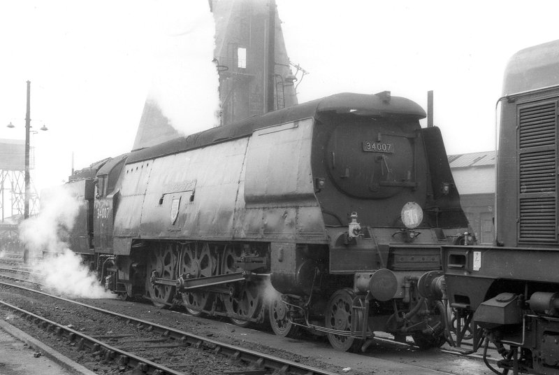 On shed at Willesden, 19 April 1961