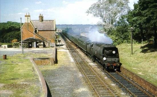 Passing Holmsley on "Castleman's Corkscrew"