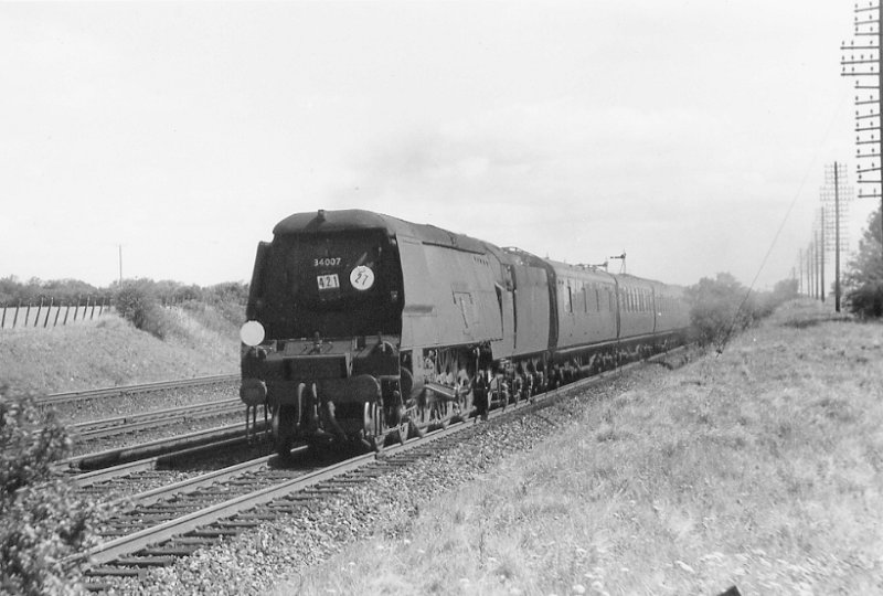 Wadebridge passing Worting Junction