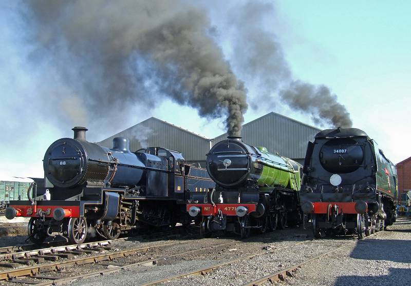 On shed at GWR
