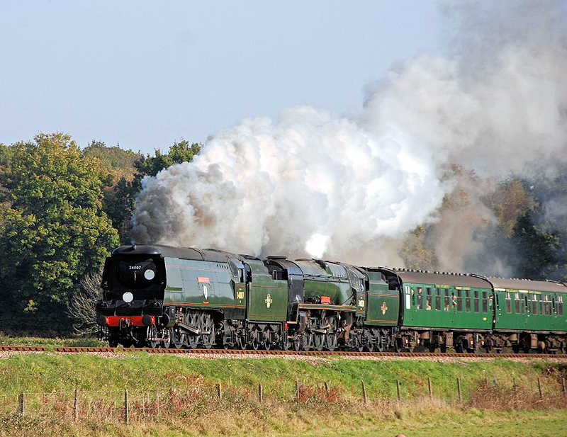 Leaving Sheffield Park